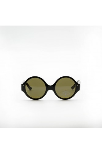 Very French Gangsters - Occhiali da sole in celluloide tondi per bambini nero