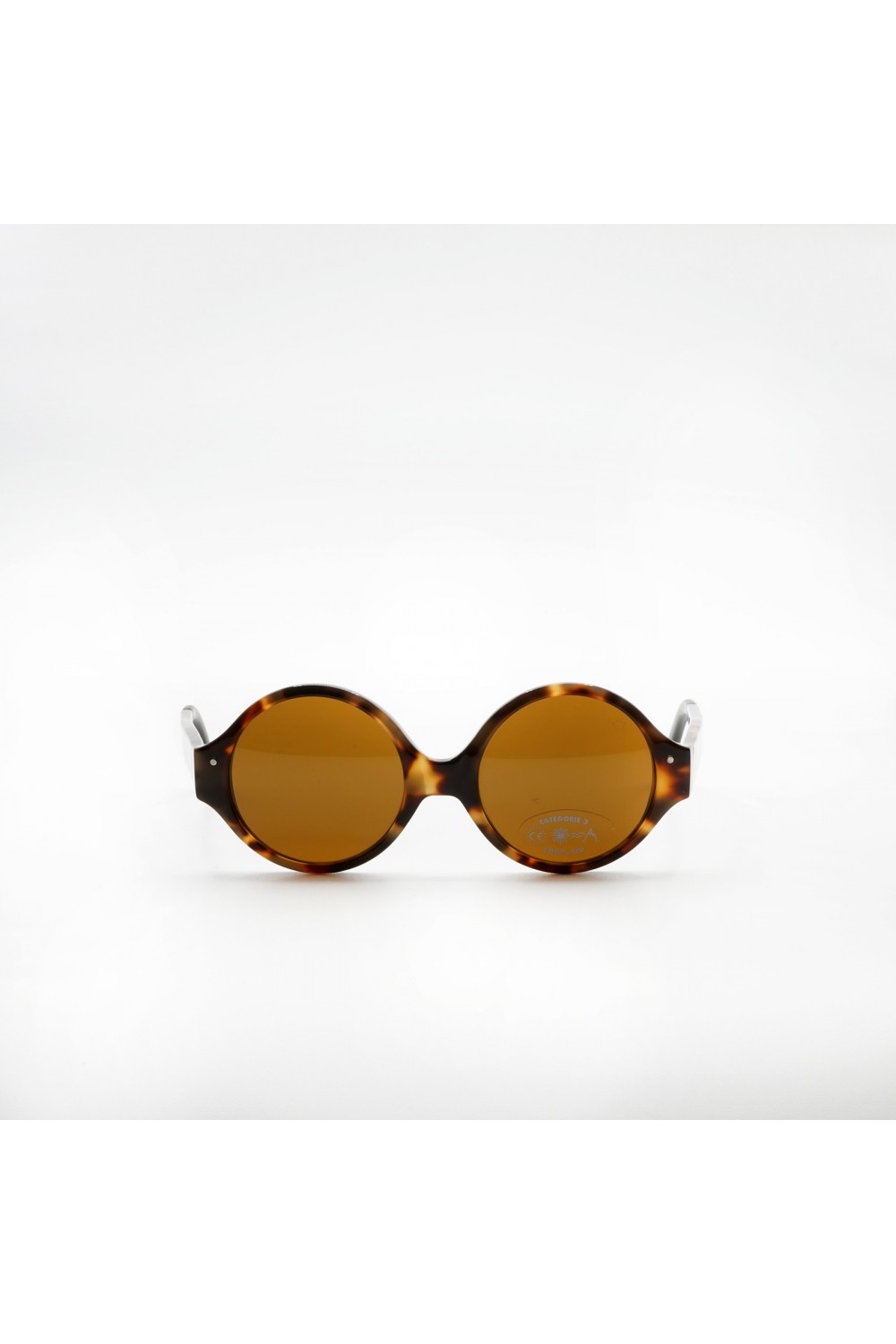 Very French Gangsters - Occhiali da sole in celluloide tondi per bambini nero