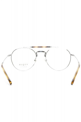 Vogue - Occhiali da vista in metallo tondi unisex argento - VO4239 548