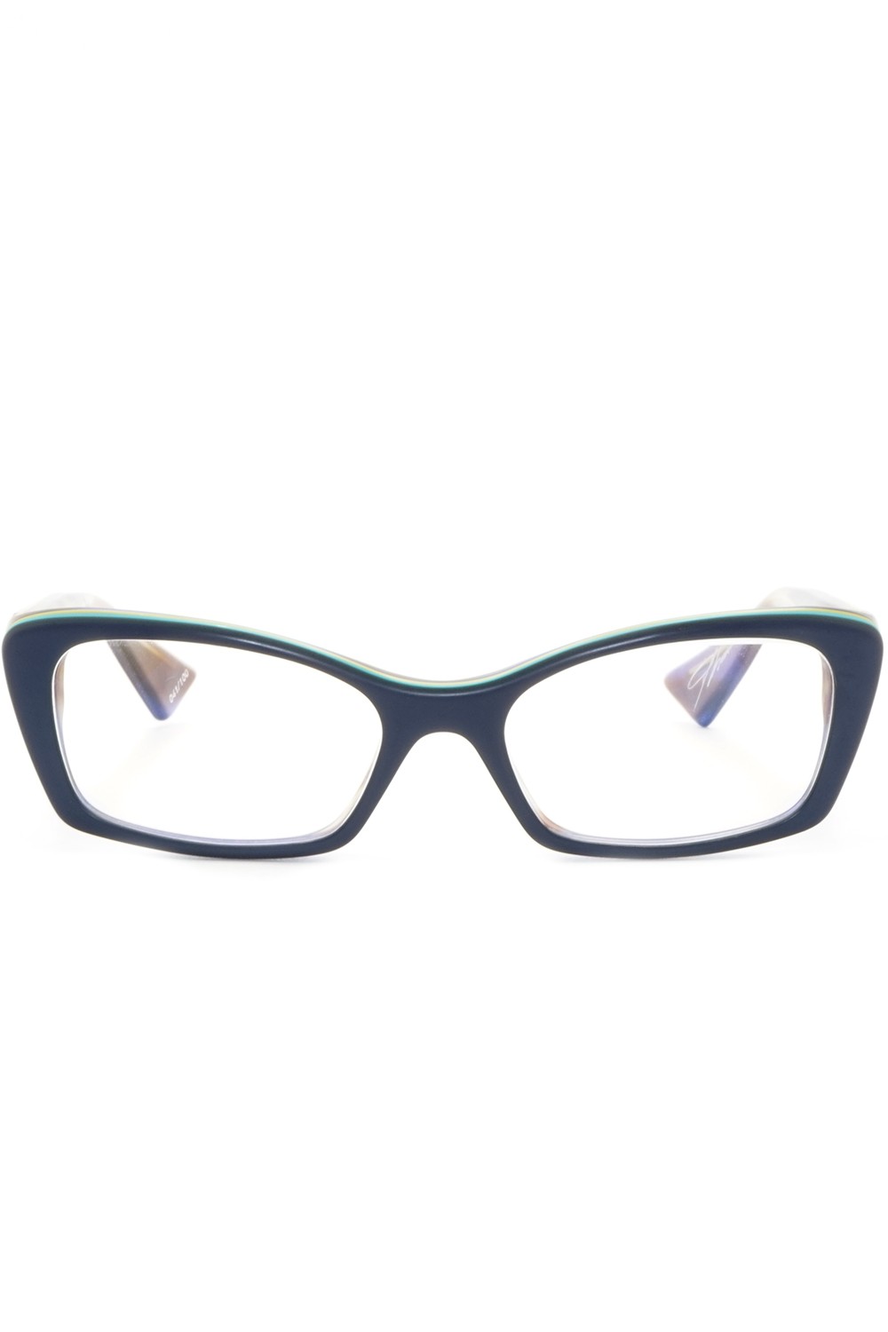 Piero Massaro - Occhiali da vista in celluloide cat eye per donna blu - PM290