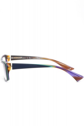 Piero Massaro - Occhiali da vista in celluloide cat eye per donna blu - PM290