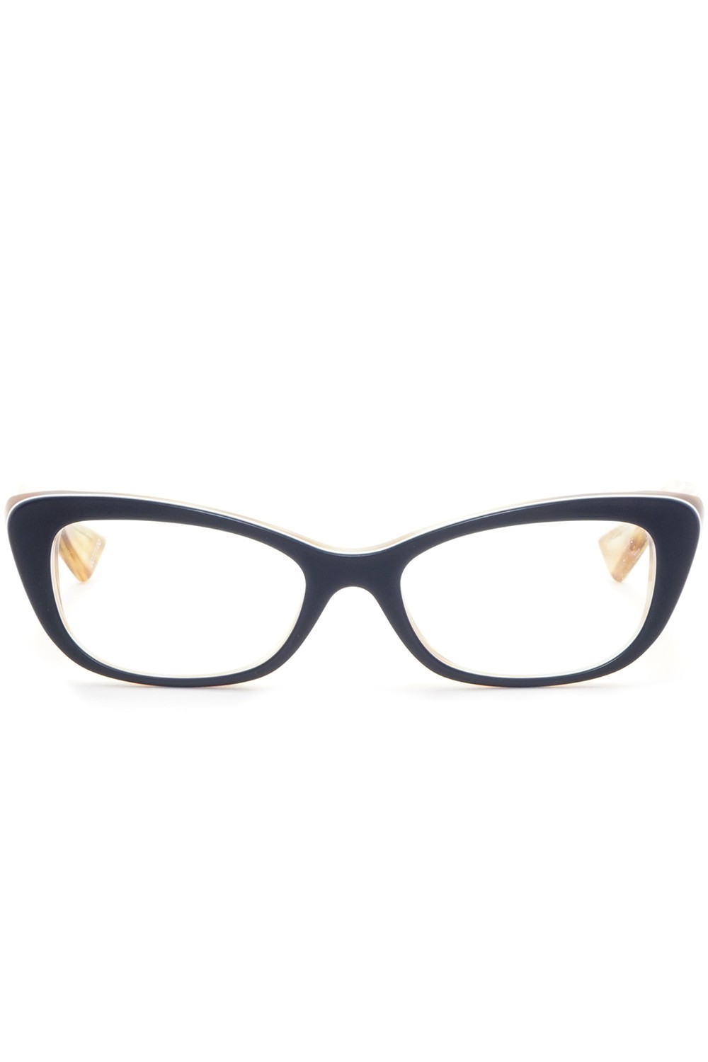 Piero Massaro - Occhiali da vista in celluloide cat eye per donna blu - PM289
