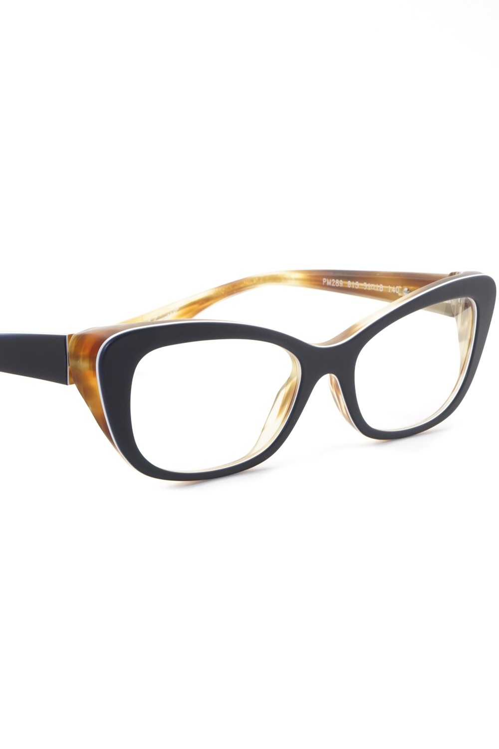 Piero Massaro - Occhiali da vista in celluloide cat eye per donna blu - PM289