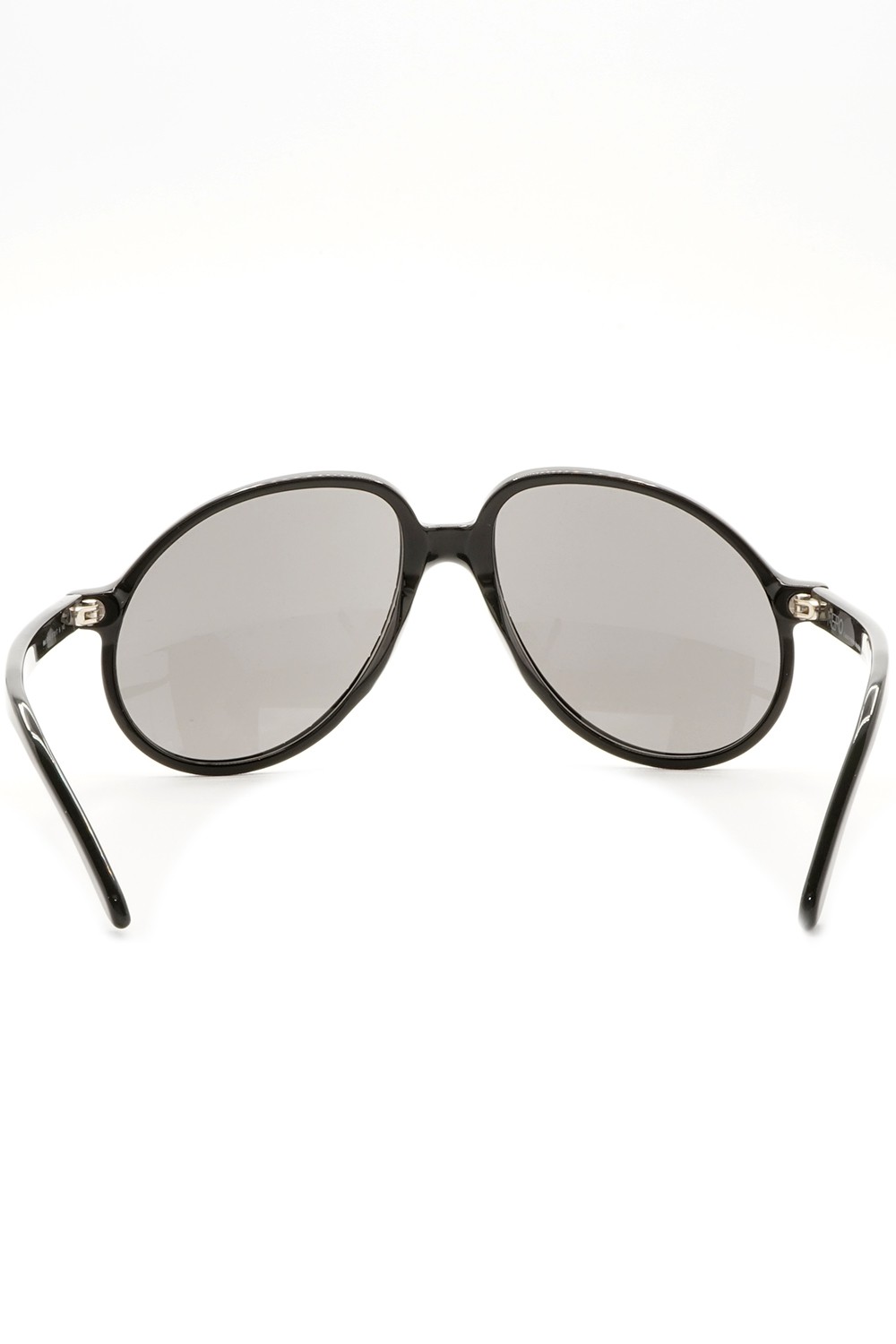 NERO - Occhiali da sole in celluloide a goccia unisex nero - R14S N