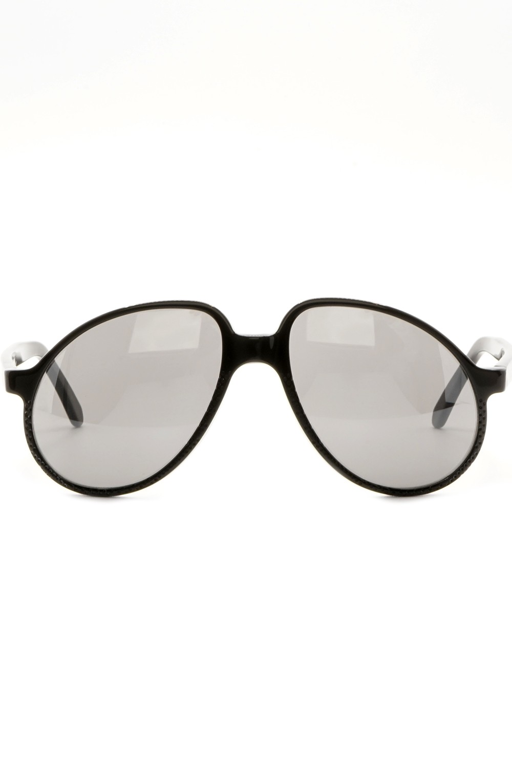 NERO - Occhiali da sole in celluloide a goccia unisex nero - R14S N