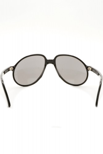 NERO - Occhiali da sole in celluloide a goccia unisex nero - R14S N