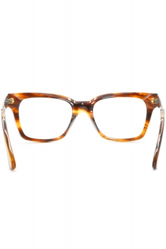 Retrosuperfuture - Occhiali da vista in celluloide squadrati unisex tartarugato