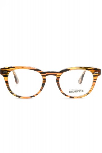 Les Spieces Uniques - Occhiali da vista in celluloide tondi unisex fantasia -