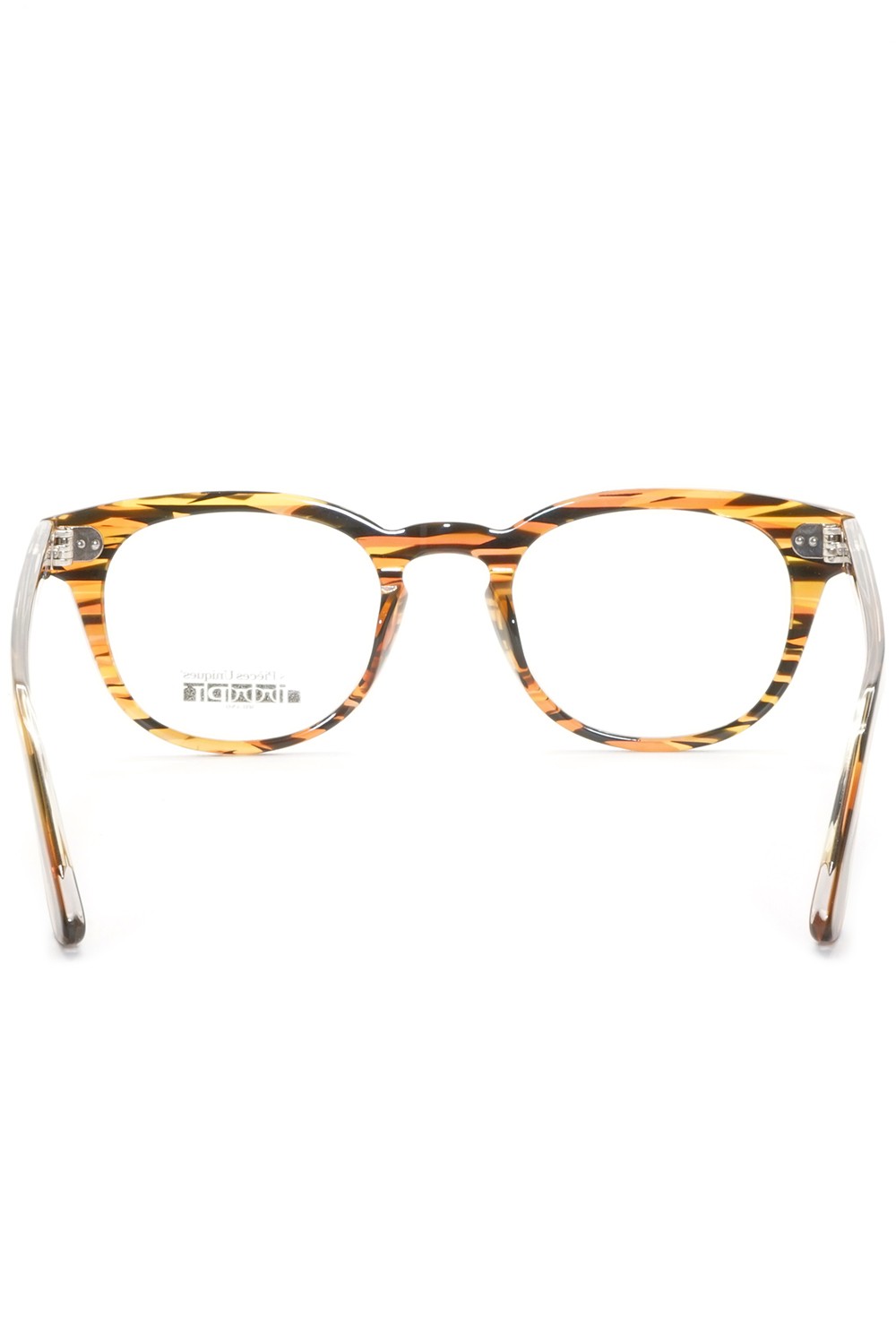 Les Spieces Uniques - Occhiali da vista in celluloide tondi unisex fantasia -