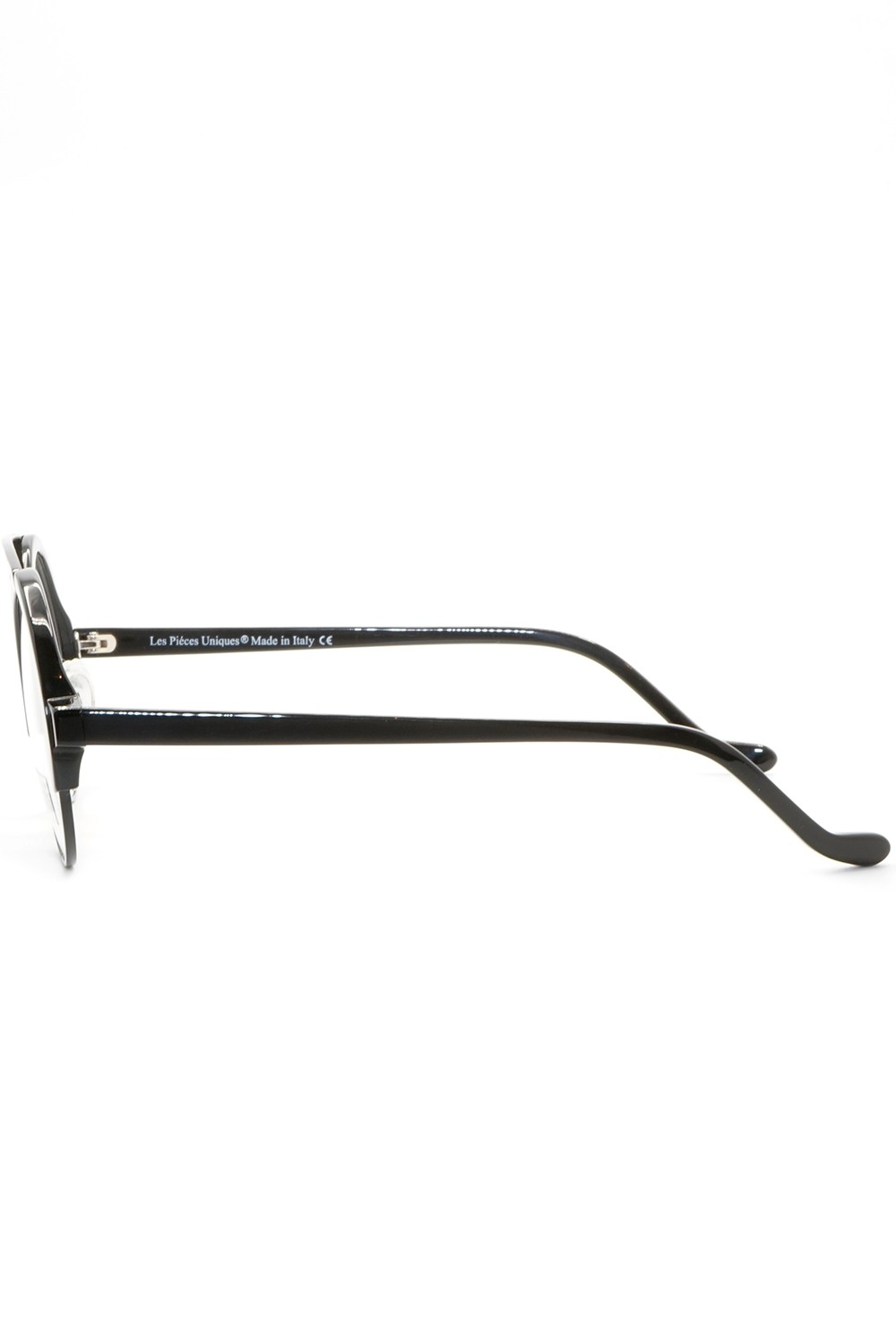 Les Spieces Uniques - Occhiali da vista combinati tondi unisex nero - ROMEO 70