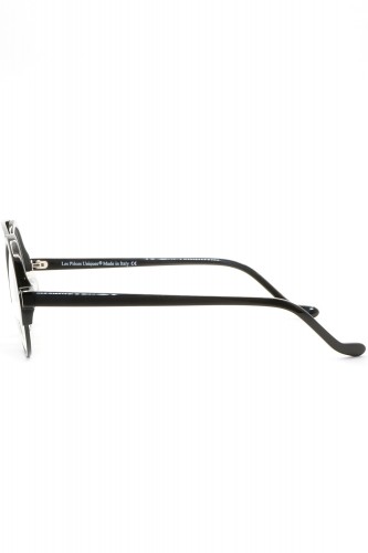 Les Spieces Uniques - Occhiali da vista combinati tondi unisex nero - ROMEO 70
