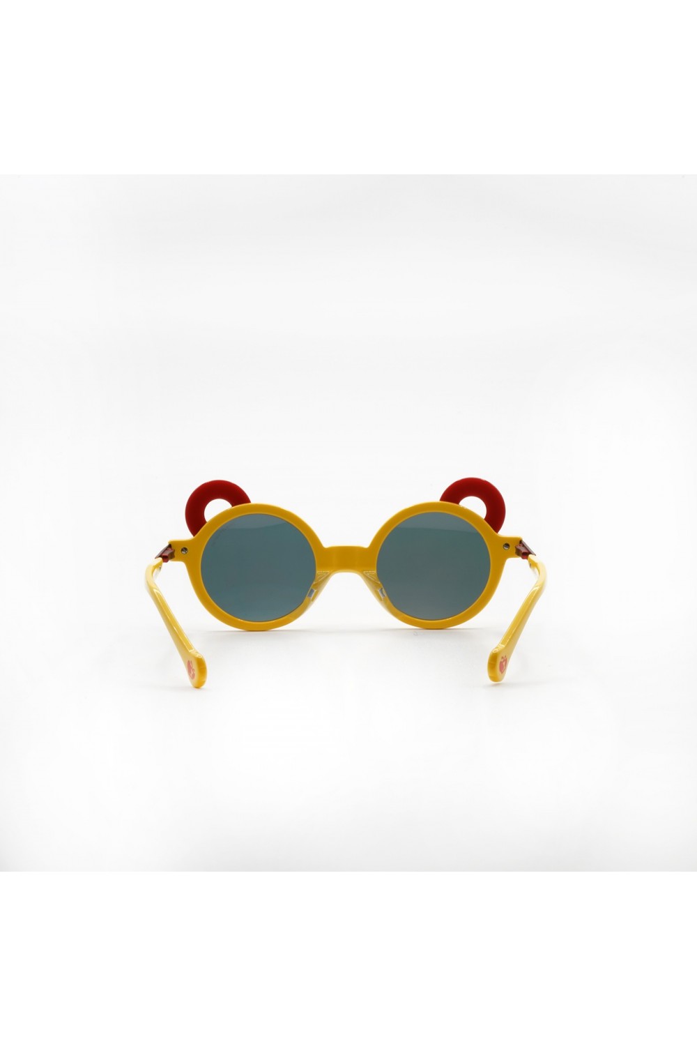 Zoobug - Occhiali da sole in celluloide tondi per bambini blu, giallo - ZB5034