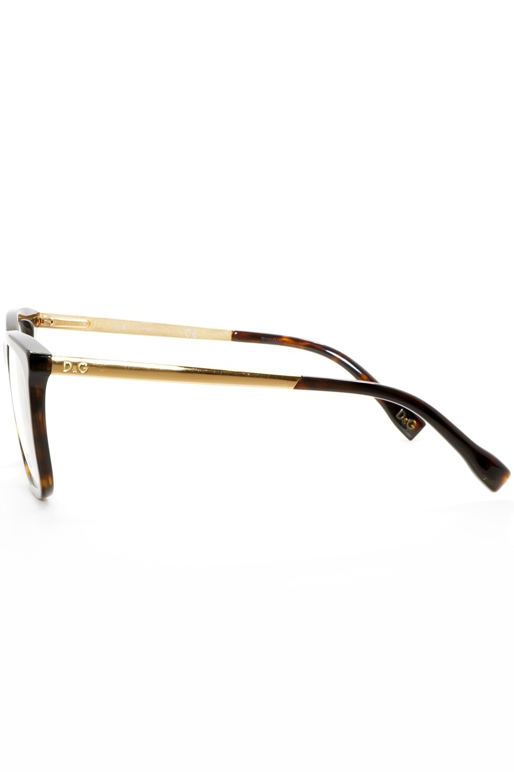 Dolce&Gabbana - Occhiali da vista in celluloide squadrati unisex tartarugato -