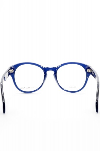 Celine - Occhiali da vista in celluloide tondi per donna blu - CL41300 M23