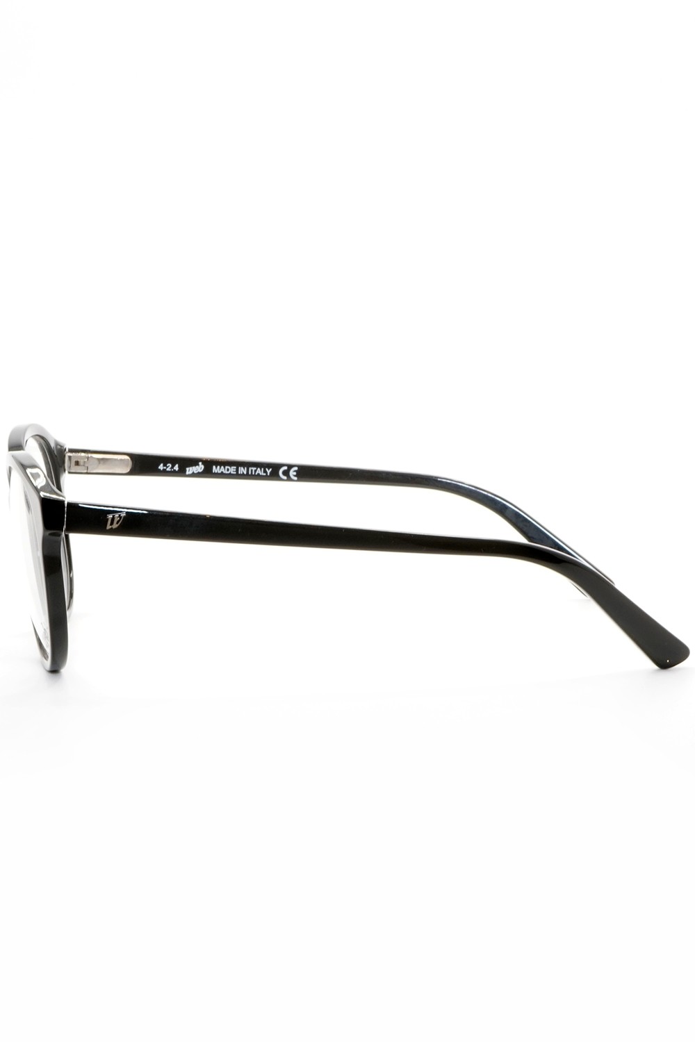 Web - Occhiali da vista in celluloide tondi per donna nero - WE5145 001