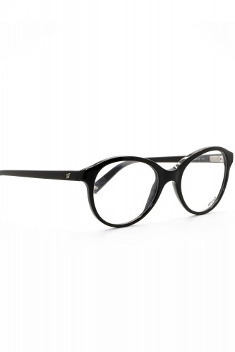 Web - Occhiali da vista in celluloide tondi per donna nero - WE5145 001