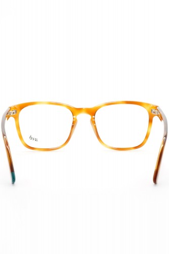 Web - Occhiali da vista in celluloide squadrati unisex tartarugato - WE5372 053