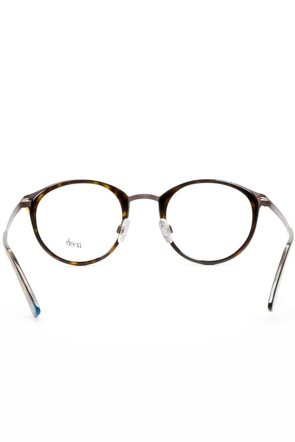 Web - Occhiali da vista combinati tondi unisex tartarugato - WE5193 009