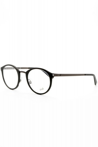 Web - Occhiali da vista combinati tondi unisex nero - WE5193 013