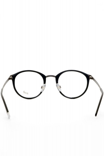 Web - Occhiali da vista combinati tondi unisex nero - WE5193 013