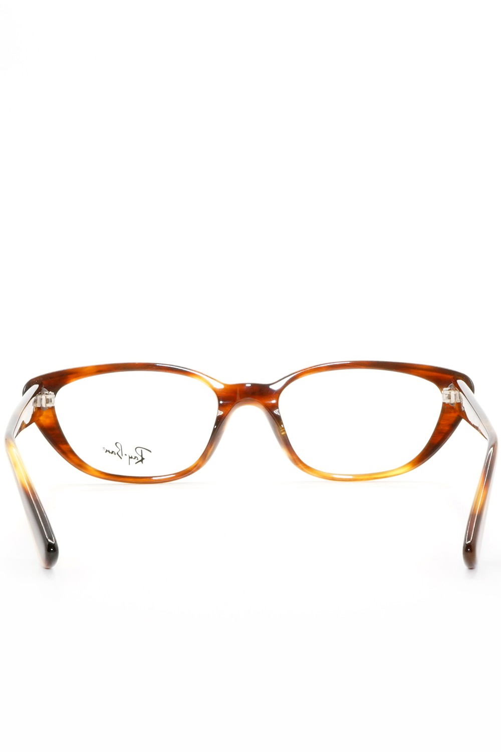 Ray-Ban - Occhiali da vista in celluloide rettangolari per donna tartarugato -