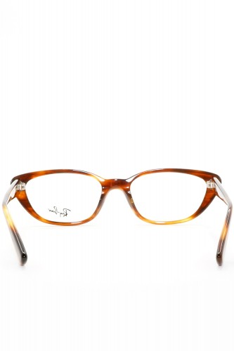 Ray-Ban - Occhiali da vista in celluloide rettangolari per donna tartarugato -