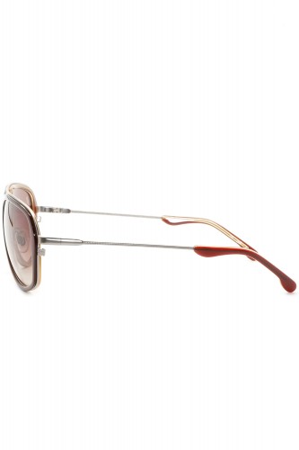 Web - Occhiali da sole combinati squadrati per uomo bordeaux - WE59 71F