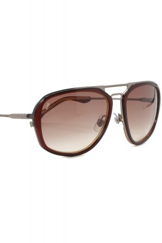 Web - Occhiali da sole combinati squadrati per uomo bordeaux - WE59 71F