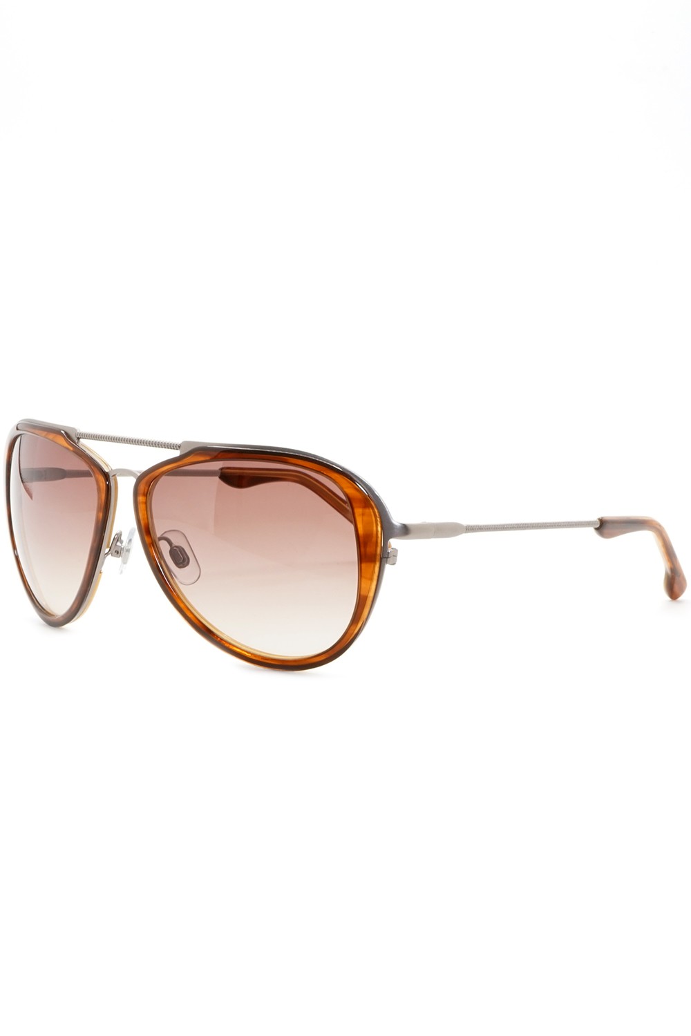 Web - Occhiali da sole combinati a goccia per uomo tartarugato - WE58 56F