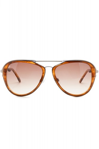 Web - Occhiali da sole combinati a goccia per uomo tartarugato - WE58 56F