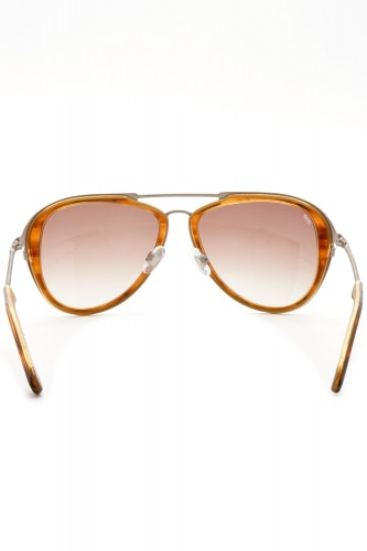 Web - Occhiali da sole combinati a goccia per uomo tartarugato - WE58 56F