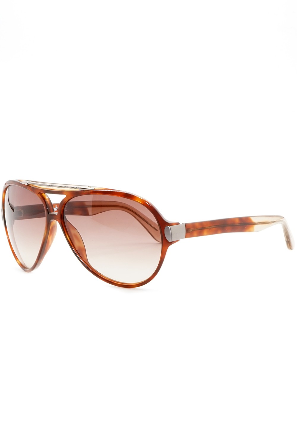 Web - Occhiali da sole in celluloide a goccia per uomo tartarugato - WE61 53F