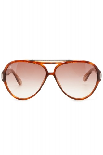 Web - Occhiali da sole in celluloide a goccia per uomo tartarugato - WE61 53F 2