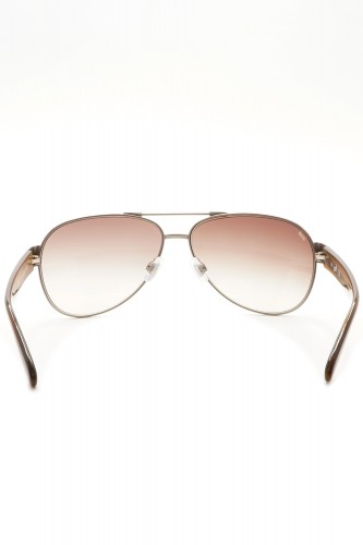 Web - Occhiali da sole in metallo a goccia per uomo argento - WE56 11F