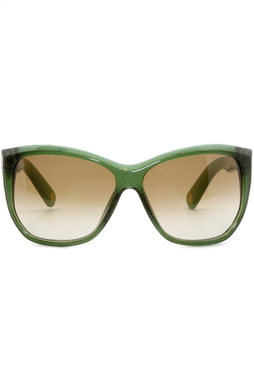 Marc Jacobs - Occhiali da sole in celluloide squadrati per donna verde -