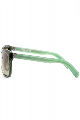 Marc Jacobs - Occhiali da sole in celluloide squadrati per donna verde -