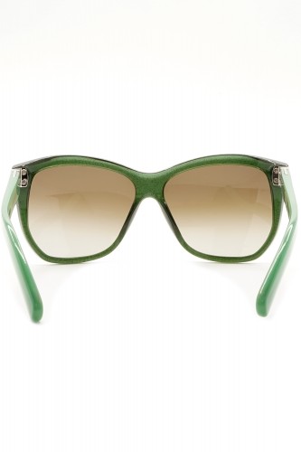 Marc Jacobs - Occhiali da sole in celluloide squadrati per donna verde -