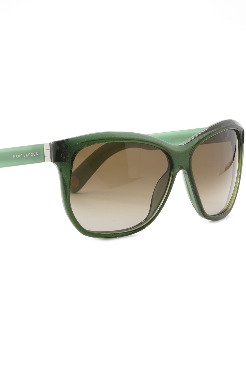 Marc Jacobs - Occhiali da sole in celluloide squadrati per donna verde -