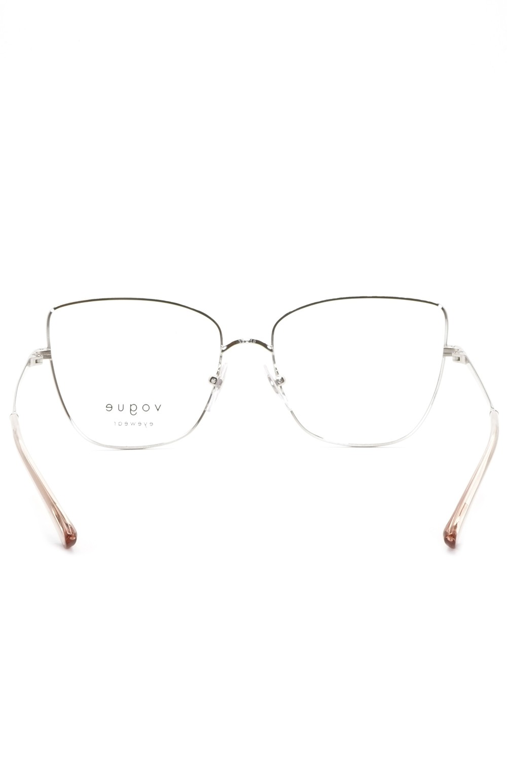 Vogue - Occhiali da vista in metallo squadrati per donna argento - VO4225 5156