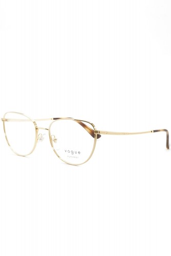 Vogue - Occhiali da vista in metallo cat eye per donna oro - VO4229 280