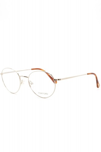 Tom Ford - Occhiali da vista in metallo tondi unisex oro - TF5500 028