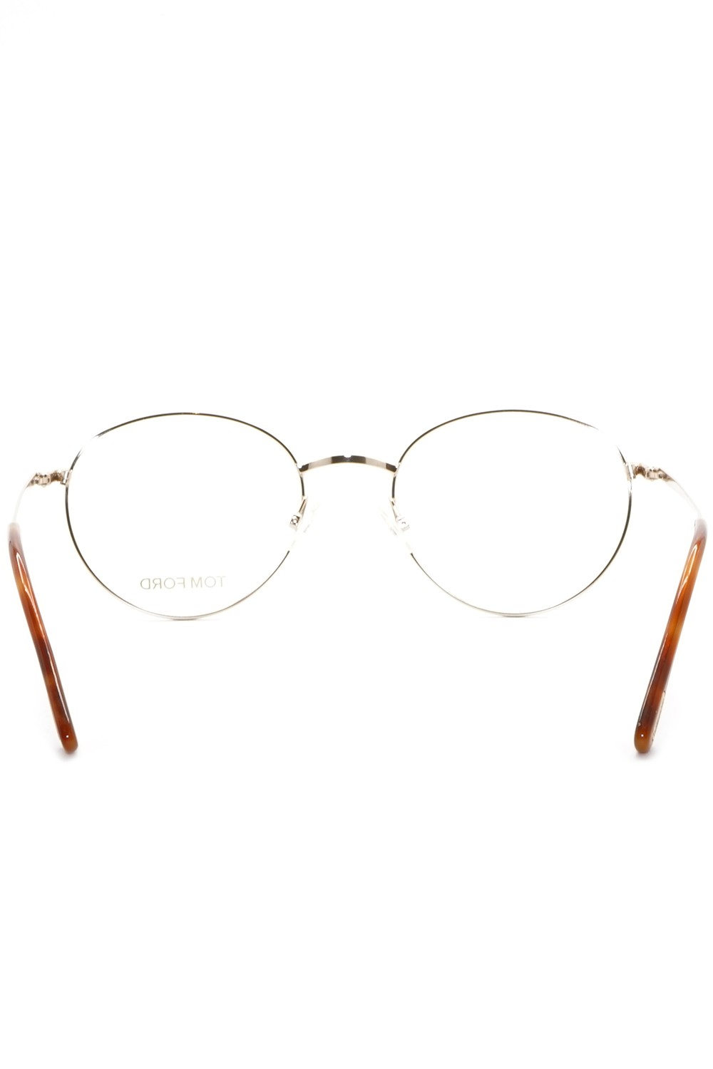 Tom Ford - Occhiali da vista in metallo tondi unisex oro - TF5500 028