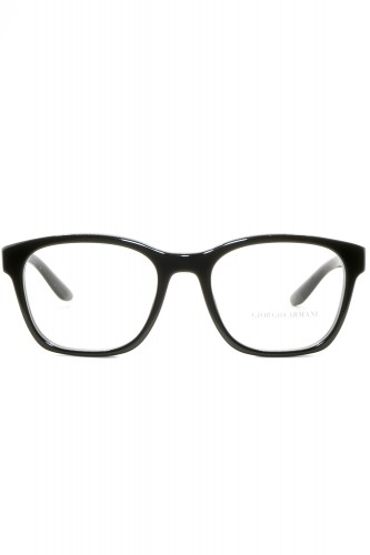 Giorgio Armani - Occhiali da vista in celluloide squadrati unisex nero - AR7229