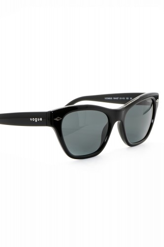 Vogue - Occhiali da sole in celluloide cat eye per donna nero - VO5445S W44/87