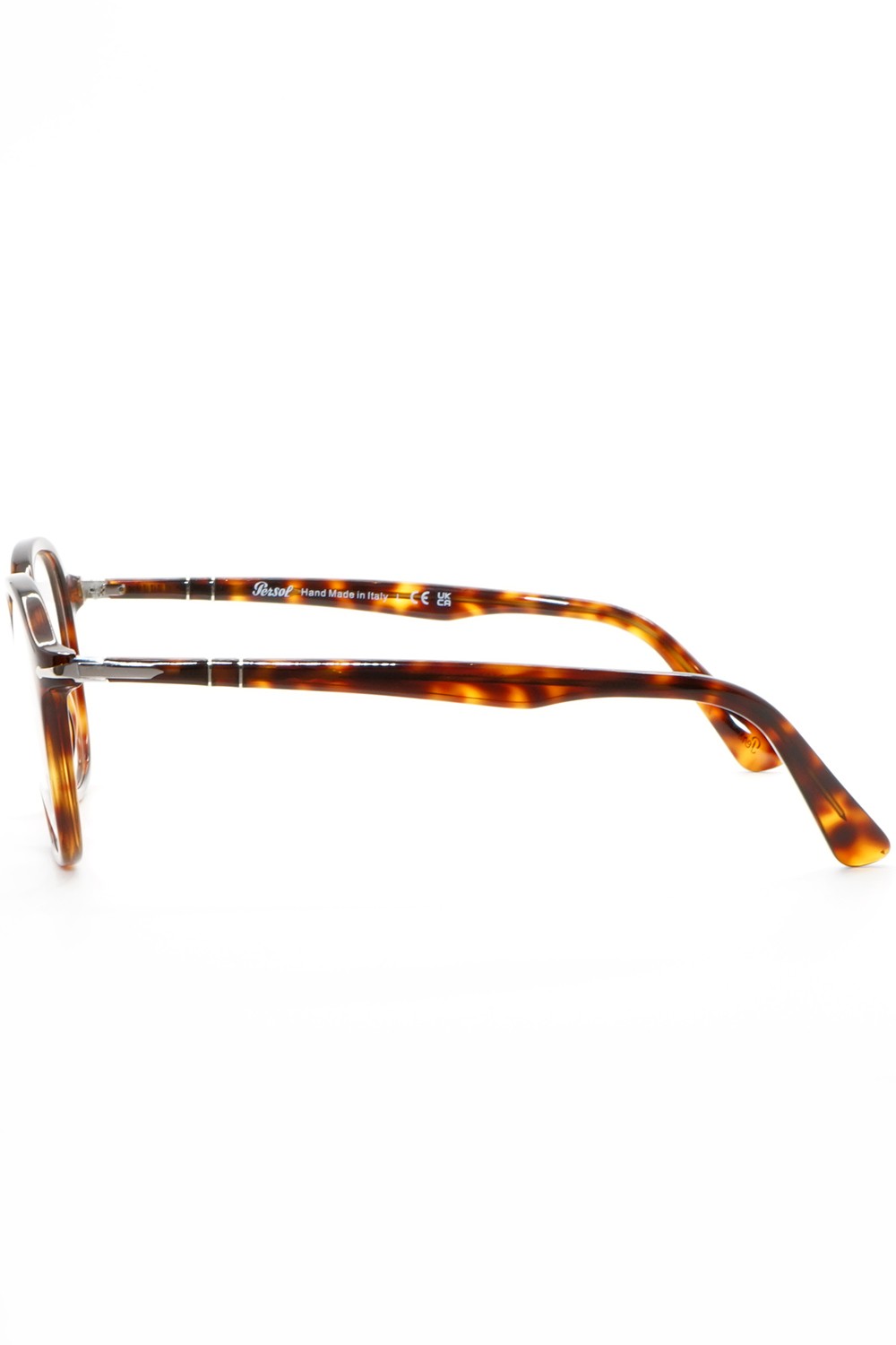 Persol - Occhiali da vista in celluloide tondi unisex tartarugato - 3296V 24