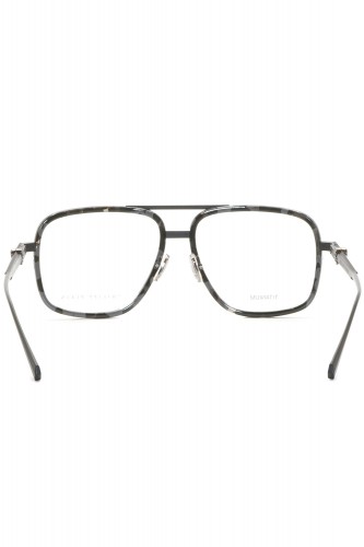 Philipp Plein - Occhiali da vista combinati squadrati unisex camouflage -