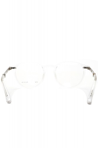Philipp Plein - Occhiali da vista in celluloide tondi unisex trasparente -