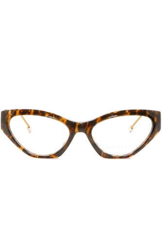 Philipp Plein - Occhiali da vista in celluloide cat eye per donna tartarugato - 2