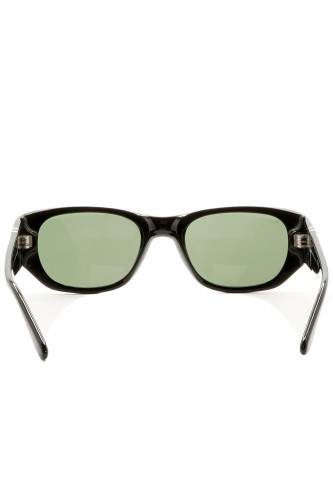 Persol - Occhiali da sole in celluloide rettangolari unisex nero - 3307S 95/31
