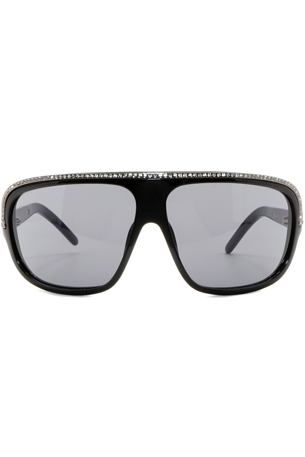 Valentino - Occhiali da sole in celluloide squadrati per donna nero - 5488/S